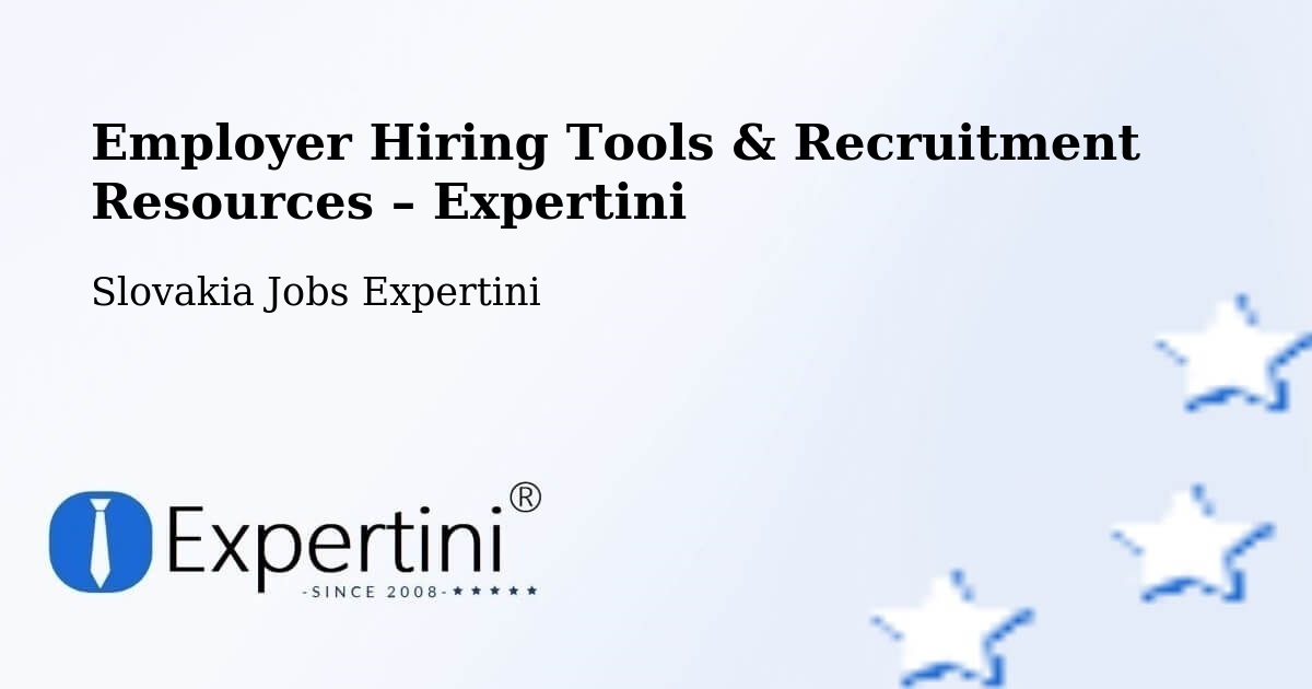 Employer Hiring Tools & Recruitment Resources – Dobšiná - Dobšiná, Slovakia Jobs Expertini