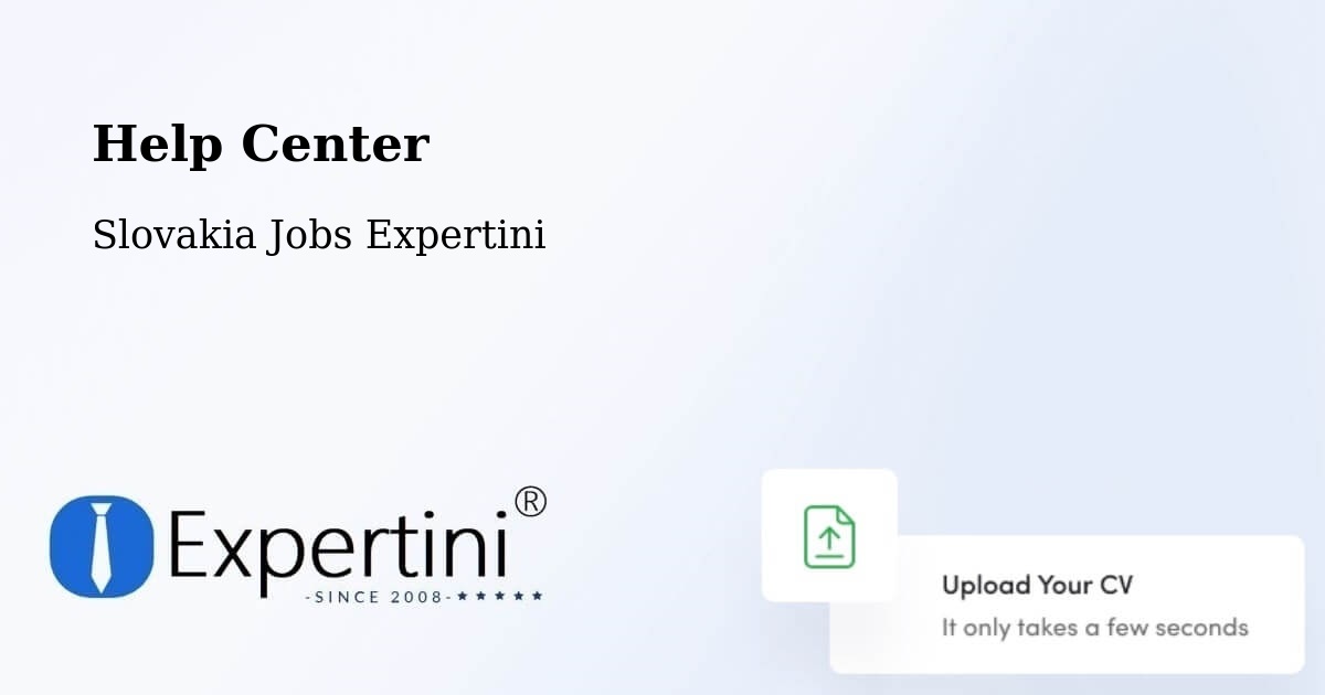 Help Center – Dobšiná - Slovakia Jobs Expertini