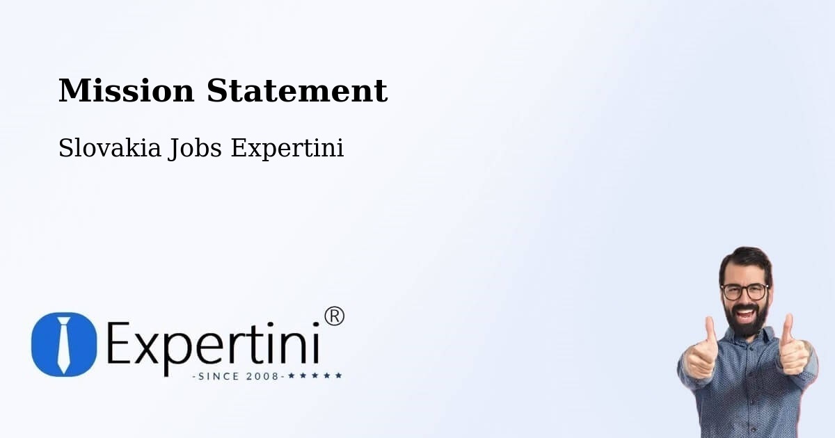 Corporate Mission – Dobšiná - Slovakia Jobs Expertini