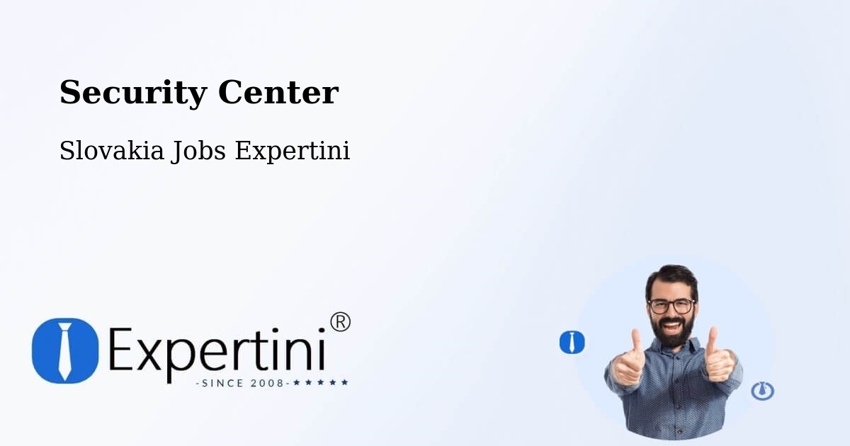 Security & Compliance – Dobšiná - Slovakia Jobs Expertini