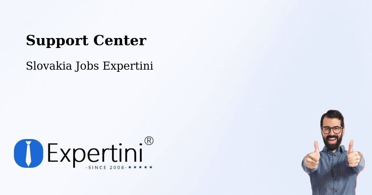 Support Services – Dobšiná - Slovakia Jobs Expertini